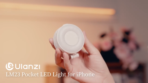 Ulanzi LM23 Mobile Phone Magnetic Pocket LED Light (Black L238 / White M094)