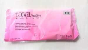 T-Towel Wash Glove Tissue isi 2pc 15x25cm Washglove Washlap