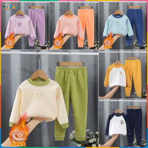 Utopia ชุดนอนเด็กผู้ชาย หนา Pajamas kids ชุดกันหนาวเด็ก ชุดเด็กนอน ลายการ์ตูน แขนยาวขายาว ผ้าคอตตอนผสมสเปนเด็กซ์ ผ้านิ่มเด้ง ใส่สบาย