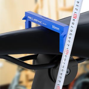 RISK MTB Road Bike Saddle Measure Tool Bicycle Seat Height Distance Measurement Tool Front Cushion Fitting Adjustment Tool