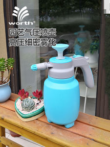 worth Garden Ultrafine Mist Sprayer Air Pressure Sprayer Small Pressure Spray Bottle Home Flower Watering round Body ABS