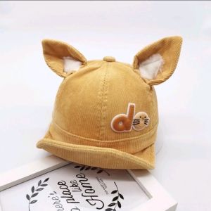 CAE - Topi Bisbol Anak 1-3 tahun DO Kuning Baseball Hat Import