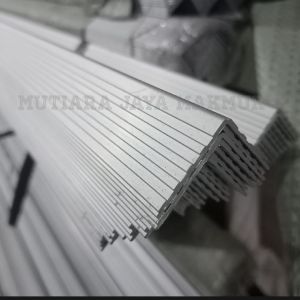 LIST SIKU ALUMINIUM SILVER 3 METER IMPORT WAJIB POTONG LIST ALUMINIUM HADCASE