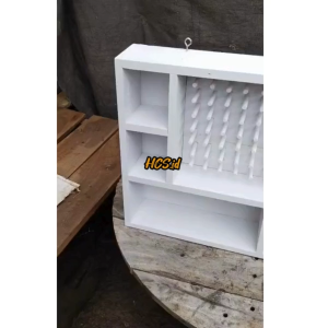Rak Benang Kayu 84 Slot – Tempat Penyimpanan Benang Jahit / Display Thread Holder