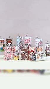 Ly cốc giữ nhiệt 400ml nhiều mẫu Labubu xinh xắn LILA COCGNLA95