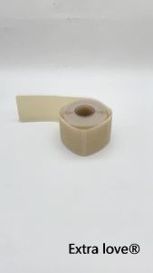 Ultra-Thin Silicone Lace Tape for Wigs - 4cm X 50cm Non-Slip Adhesive Tape for Tape Hair Extensions Knots Healer Lace Wig Grip