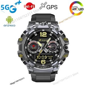 Đồng Hồ Thông Minh Full Netcom Q668 5G Sim Card GPS WiFi IP68 Chống Nước Màn Hình AMOLED HD 1.508 Inch Theo Dõi Sức Khỏe Đồng Hồ Bơi