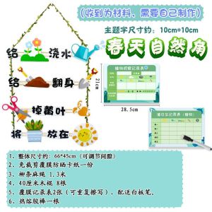 Trang Trí Lớp Học Mẫu Giáo Trang Trí Tường Chủ Đề Tiểu Học Vật Liệu Trang Trí Hoa Lá Trang Trí Không Gian Làm Việc Nghệ Thuật