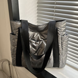 Túi Xách Thời Trang Cho Nữ Túi Đeo Vai Bằng Vải Cotton Mềm Mại Dành Cho Nữ Túi Tote Đeo Chéo Sang Trọng Túi Cặp Đôi Có Túi Nội Thất