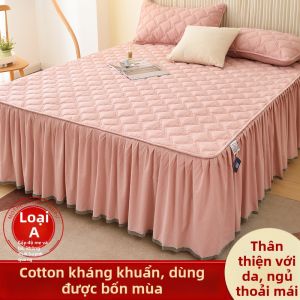 Deesse | Chăn Bọc Giường Chống Khuẩn từ Bông Tinh Khiết 100% với Vỏ Đệm Bảo Vệ
