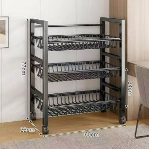 Multi-Level Floor Standing Kitchen Storage Rack