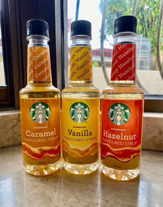 Starbucks Vanilla Syrup 375mL Lazada PH