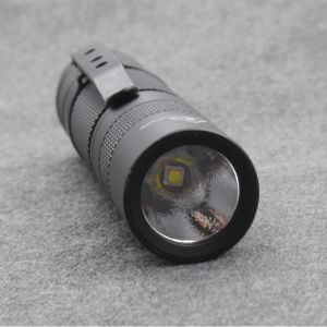 Aluminum Alloy Mini LED Flashlight Waterproof Rechargeable with Clip Outdoor Camping Hiking Portable Torch Light AA Battery