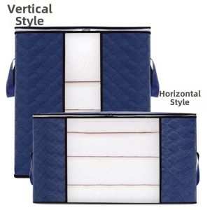 Dust-proof Transparent Cloth Storage Box