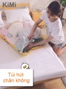FREESHIP - Túi Hút Chân Không Đựng Quần Áo Chăn Màn Mền Dày Bền Gọn Gàng Chống Mốc Đủ Mẫu Hút Gọn Đồ Dùng Du Lịch - KiMi Decor