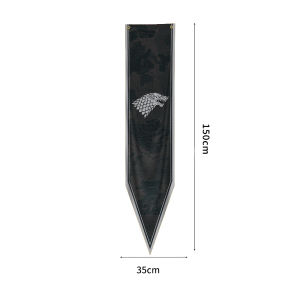 30*150 cm Power Play - Interior Decor Flag Wall Art Vintage Wall Decor for Home Bar or Garden | Fantasy Theme Decor