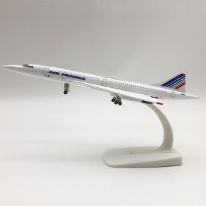 20CM Concorde Air France Airplane Model Airliner Alloy Diecast Air Plane Model Toys Collection Home Decor Miniatures Toy Plane