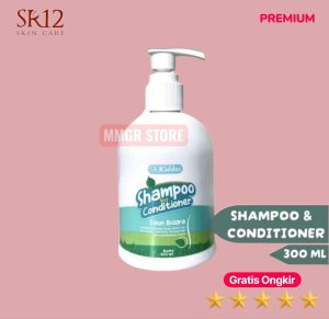 Shampoo And Conditioner SR12 Kiddos Daun Bidara 300ml Original Perawatan Rambut Anak