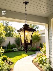 Rustproof Waterproof Outdoor Hanging Light