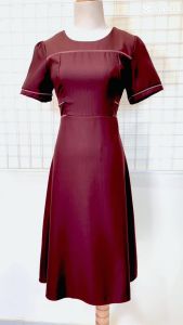 (VT) Đầm Trung Niên Trẻ Trung Thiết Kế Trang Nhã Thanh Lịch Sang Trọng Đi Tiệc Cao Cấp Cho Mẹ U40 U50 lt910