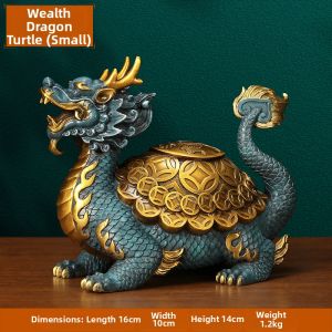 Ji Shanyuan | Wealth Dragon Turtle Figurine