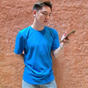 Áo thun nam big size từ 55-95kg áo cổ tròn tay ngắn vải cotton mặc mát.