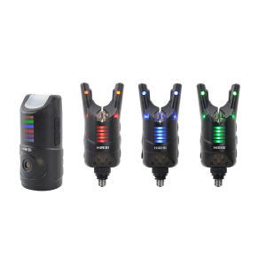 Hirisi Carp Fishing Alarm Set Wireless Fishing Bite Alarm Indicator Electronic Fish Bite Alert for Carp Fishing Tackle HRS1