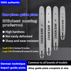 12/16/18/20/22 inch Chainsaw Guide Bar Chainsaw Chainsaw Chain Guide Bar Chain Chain saw Tools Saw Blades Universal Drive Links Guide Bar