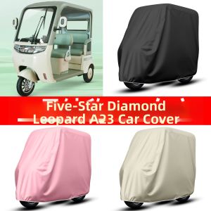 Zenneldeiy | Waterproof Sun Protection Windproof Dustproof Car Cover for Electric Tricycle
