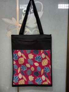 Tote Bag Wanita Combi Micro Totebag Pakai Resleting Tas Kuliah Simple Cantik