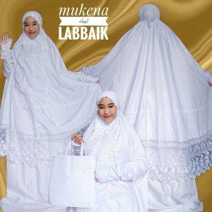 Mukenah Labbaik + Free Tas