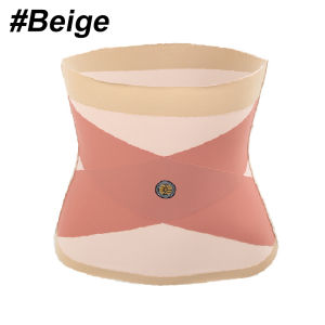 1PCS Women Ice Silk Cross Waist Cincher with Energy Stones Seamless Elastic Shaper Invisible Under Clothes for OfficeRunning