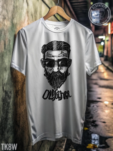 เสื้อยืดคอกลมแขนสั้น เสื้อยืดแขนสั้น เสื้อยืดคอกลมผู้ชาย ผ้าTK พิมพ์ระบบ Sublimation ราคาถูก เนื้อผ้าดี เนื้อผ้านุ่มไม่ระคายเคือง นิ่ม สวมใส่ สบาย ระบายอากาศไม่ร้อน ( รหัสสินค้า TK 8 ) Man Clothing ผู้ชาย