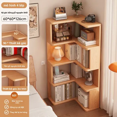 CHUJUN | Tủ Sách Góc Đa Tầng Đơn Giản