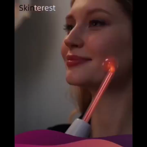 Light Therapy Wand Red Light Therapy for Face Microcurrent Facial Device True Beauty Glow Facial Massager Lymphatic Drainage Massager