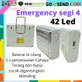 Lampu Emergency LED Light lampu Darurat Isi Ulang lampu Cas. 