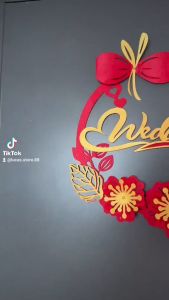 Liễn Cưới - Liễn Treo Trang Trí Đám Cưới - Vải Nỉ Size 50cm * 50cm