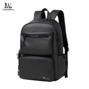 LouisWill Men Laptop Backpack Waterproof Travel Backpack Business Bag College Shoulder Bag Anti Theft Back Pack School Bag for Men