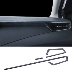 Ốp Trang Trí Bảng Điều Khiển Trung Tâm Xe Toyota Corolla E210 2019-2025 Hybrid Chất Liệu Nhựa ABS Dán Dải Trang Trí Nội Thất