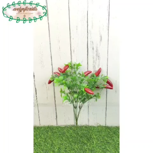 Daun Artificial Daun Hias Daun Cabai Latex Pajangan Rumah Hiasan Planter Cafe Aesthetic