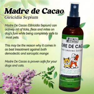 Madre De Cacao Pure Leaves Extract Spray Treatment 100ml for Dog & Cat