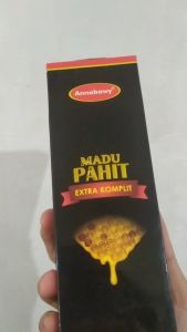 Madu Hitam Pahit Annabawy - Madu Pahit Annabawy 470gr - Madu Hitam Herbal Honey