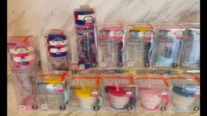 แท้ศูนย์ไทย Richell ของแท้ แก้วหัดดื่ม และลอดดูดกันสำหรับผู้ที่ชายในมือ