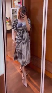 DRESS MAXI RAYON PREMIUM HOMEWARE BUSUI FRIENDLY PAKAIAN WANITA