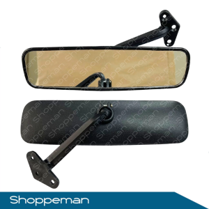 UNIVERSAL REAR VIEW MIRROR INTERIOR MIRROR FOR JEEP OWNER TRUCK VAN PE-177 KT-8242 (2 PIECES)
