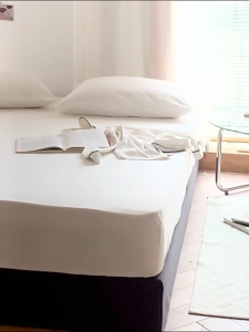 UNIQUE 890TC Luxury 100% Cotton Solid Color Bedding Set Hotel Quality Soft And Cool Super Single/Queen/King