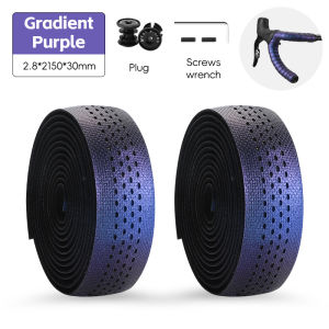 West Biking | WEST BIKING 2PCS Composite High Performance PU Bicycle Handlebar Tape Sweat Absorption Wear Resistant Lightweight Bike Bar Tape