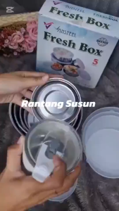 RANTANG STAINLESS STEEL 5 SUSUN TEMPAT MAKAN 5 IN 1