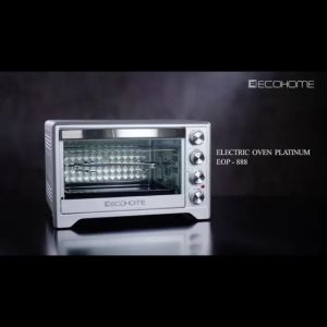 Ecohome Oven Listrik Low Watt Platinum EOP-888 / EOP888 / EOP 888 Original Garansi Resmi