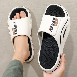 Muji Casual Mens Sandals Summer Outdoor Wear 2024 New Anti-Slip Dual Use Water Driving Leisure Sandals EVA Material Thick Bottom